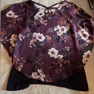 Apt 9 Blouse size M Purple
